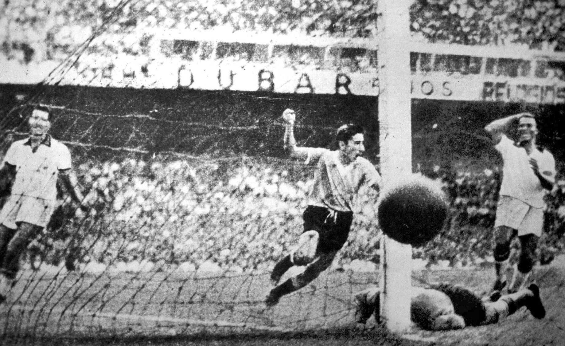 1950: Uruguay beats Brazil 2-1 to win soccer’s World Cup in Rio de Janeiro.